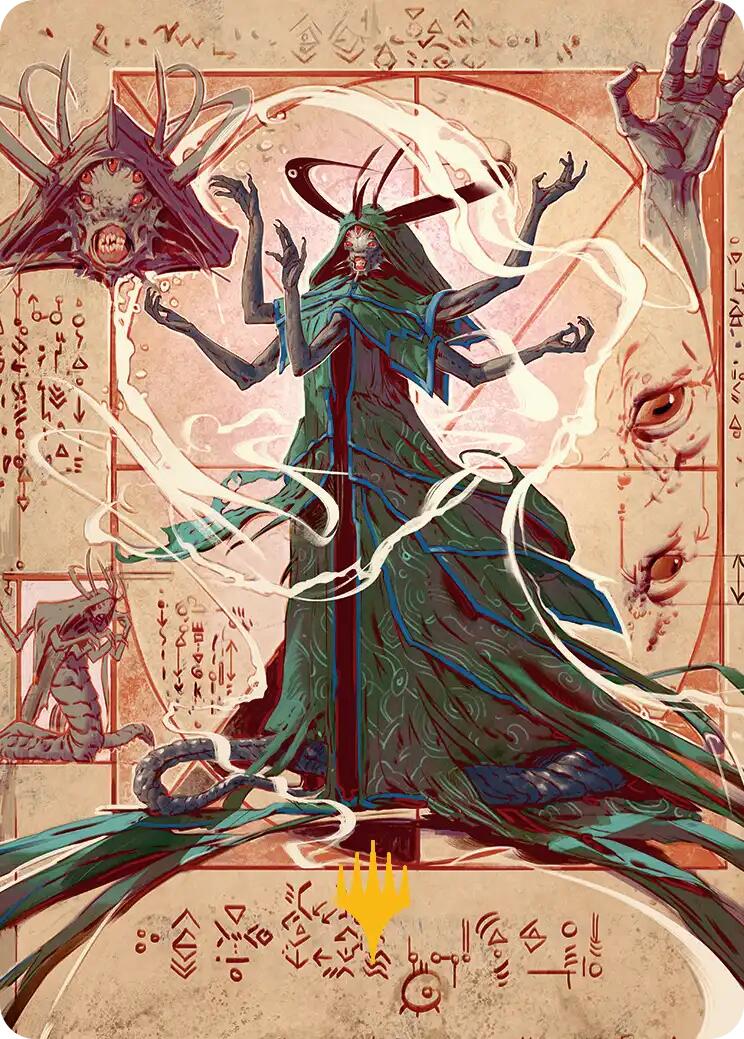 Tragedy Feaster Art Card (Gold-Stamped Planeswalker Symbol) [Secrets of Strixhaven Art Series] | Gamers Paradise