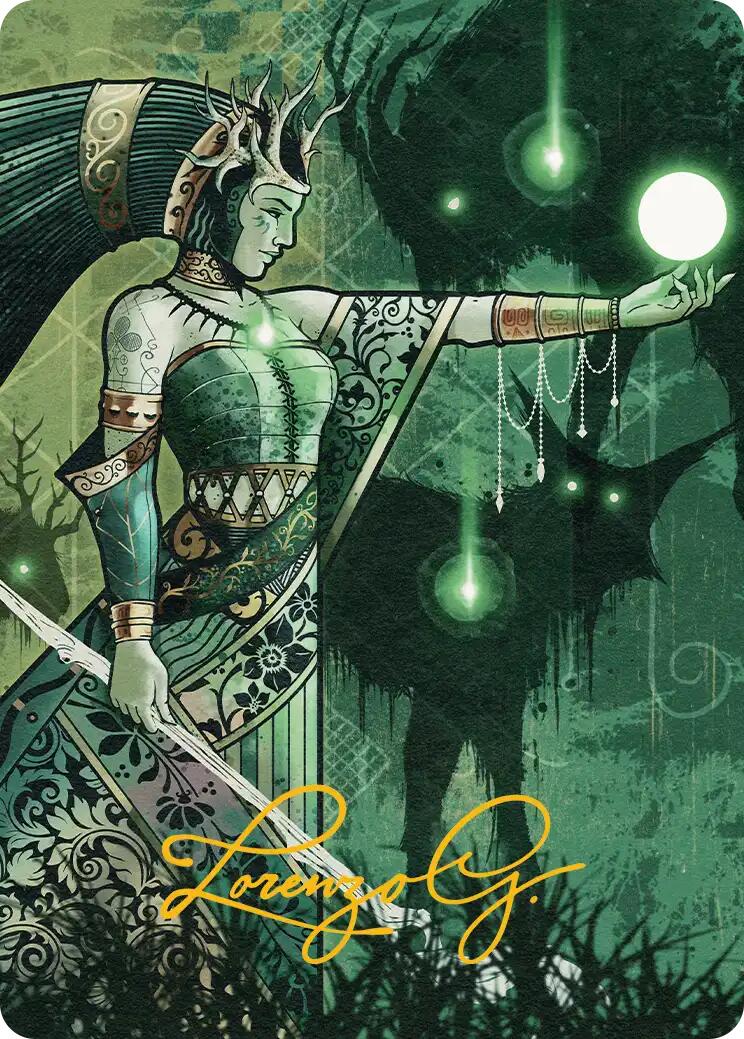 Shamanic Revelation Art Card (Gold-Stamped Signature) [Secrets of Strixhaven Art Series] | Gamers Paradise