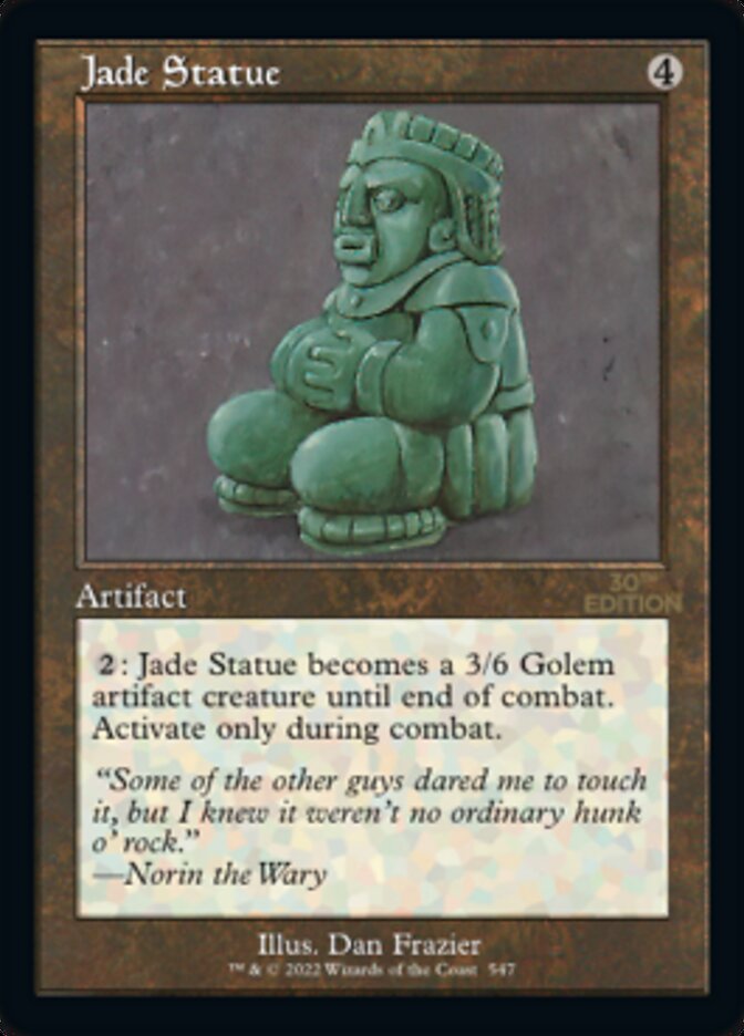 Jade Statue (Retro) [30th Anniversary Edition] | Gamers Paradise