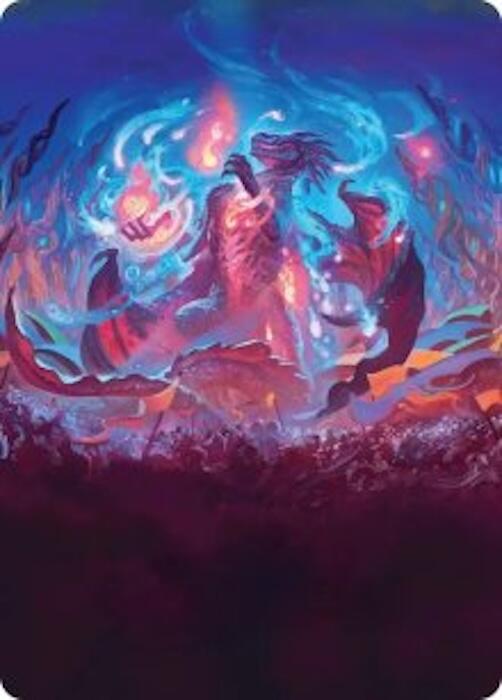 Prismari, the Inspiration Art Card [Secrets of Strixhaven Art Series] | Gamers Paradise