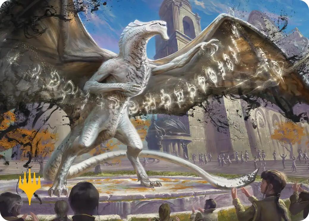 Silverquill, the Disputant Art Card (Gold-Stamped Planeswalker Symbol) [Secrets of Strixhaven Art Series] | Gamers Paradise