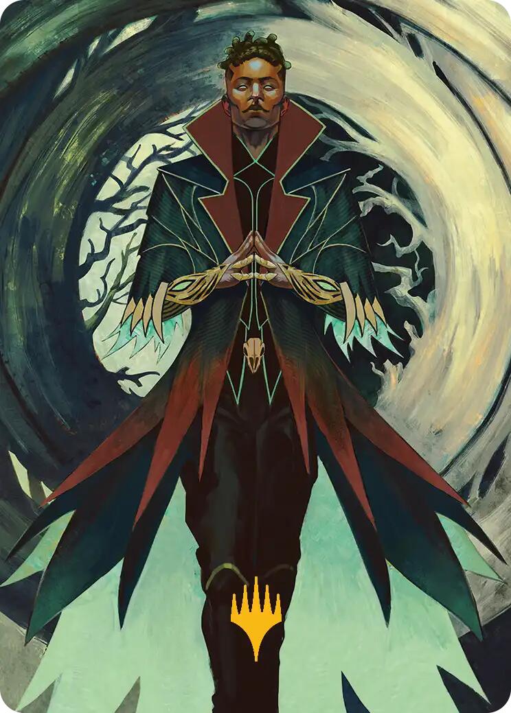 Professor Dellian Fel Art Card (Gold-Stamped Planeswalker Symbol) [Secrets of Strixhaven Art Series] | Gamers Paradise