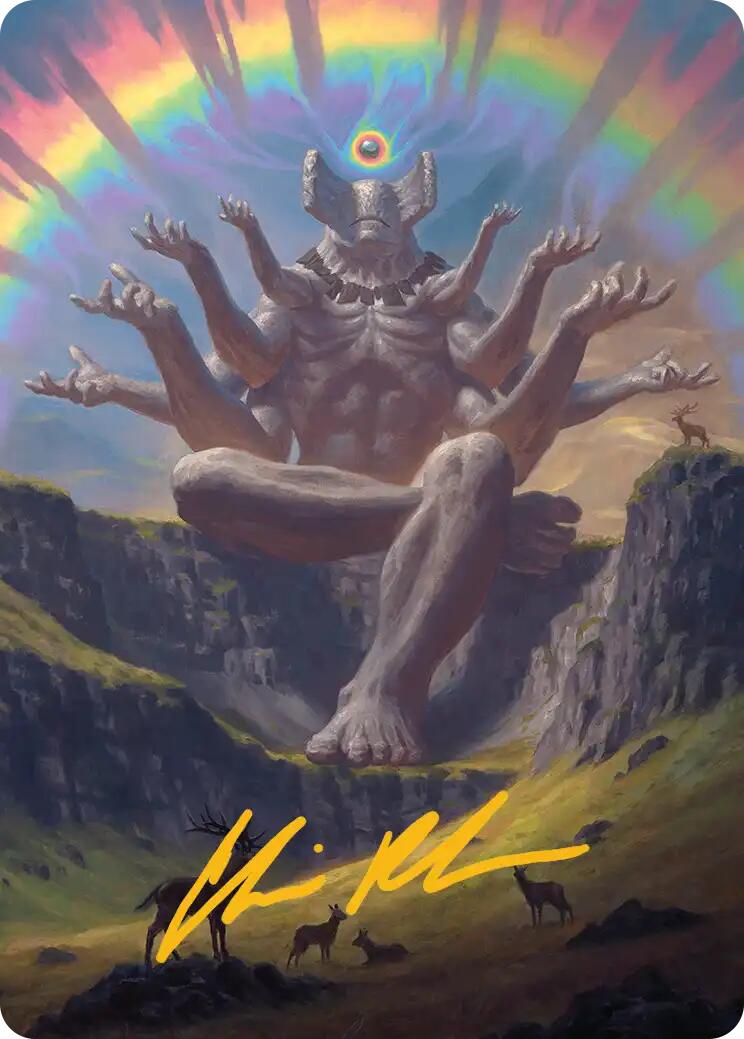 Transcendent Archaic Art Card (Gold-Stamped Signature) [Secrets of Strixhaven Art Series] | Gamers Paradise