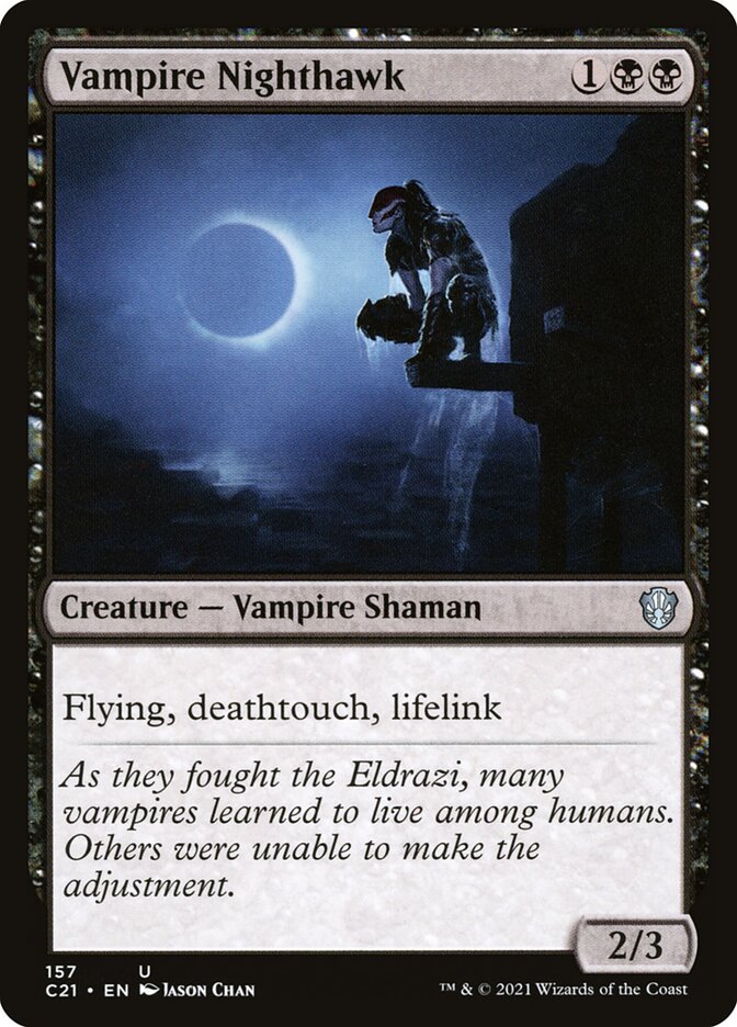 Vampire Nighthawk [Commander 2021] | Gamers Paradise