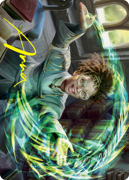 Eureka Moment Art Card (Gold-Stamped Signature) [Strixhaven: School of Mages Art Series] | Gamers Paradise