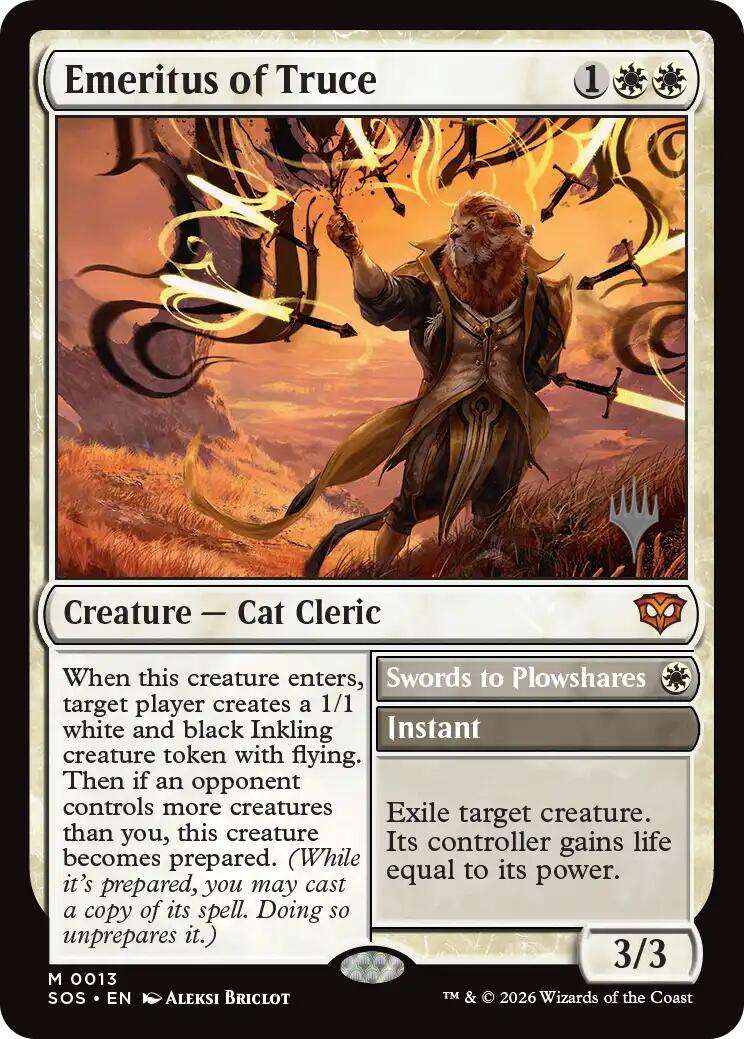 Emeritus of Truce [Secrets of Strixhaven Promos] | Gamers Paradise
