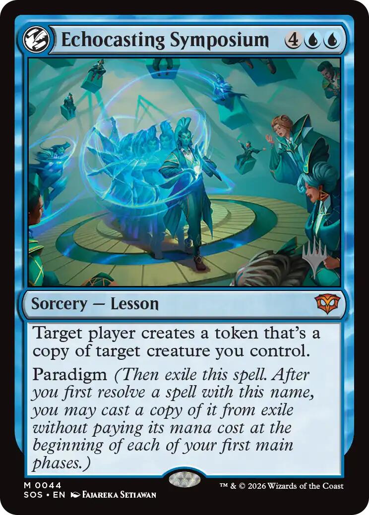 Echocasting Symposium [Secrets of Strixhaven Promos] | Gamers Paradise