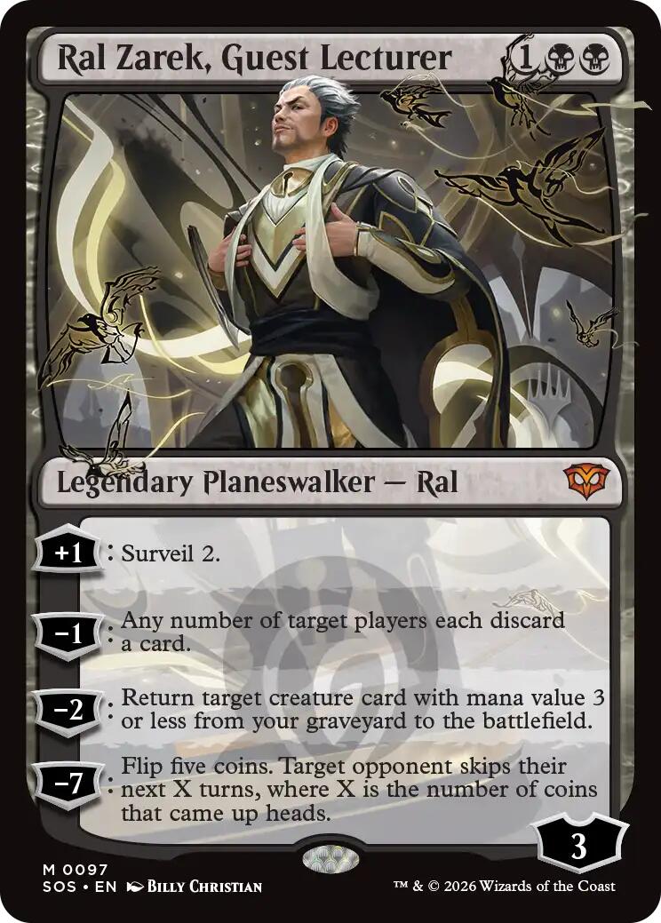 Ral Zarek, Guest Lecturer [Secrets of Strixhaven Promos] | Gamers Paradise