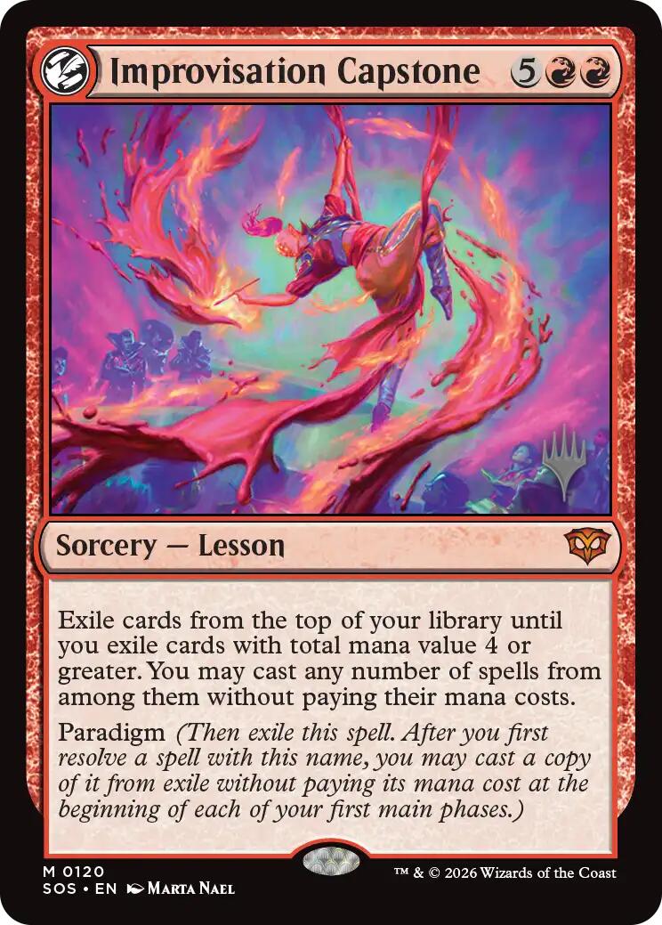 Improvisation Capstone [Secrets of Strixhaven Promos] | Gamers Paradise