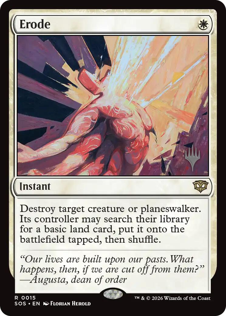 Erode [Secrets of Strixhaven Promos] | Gamers Paradise