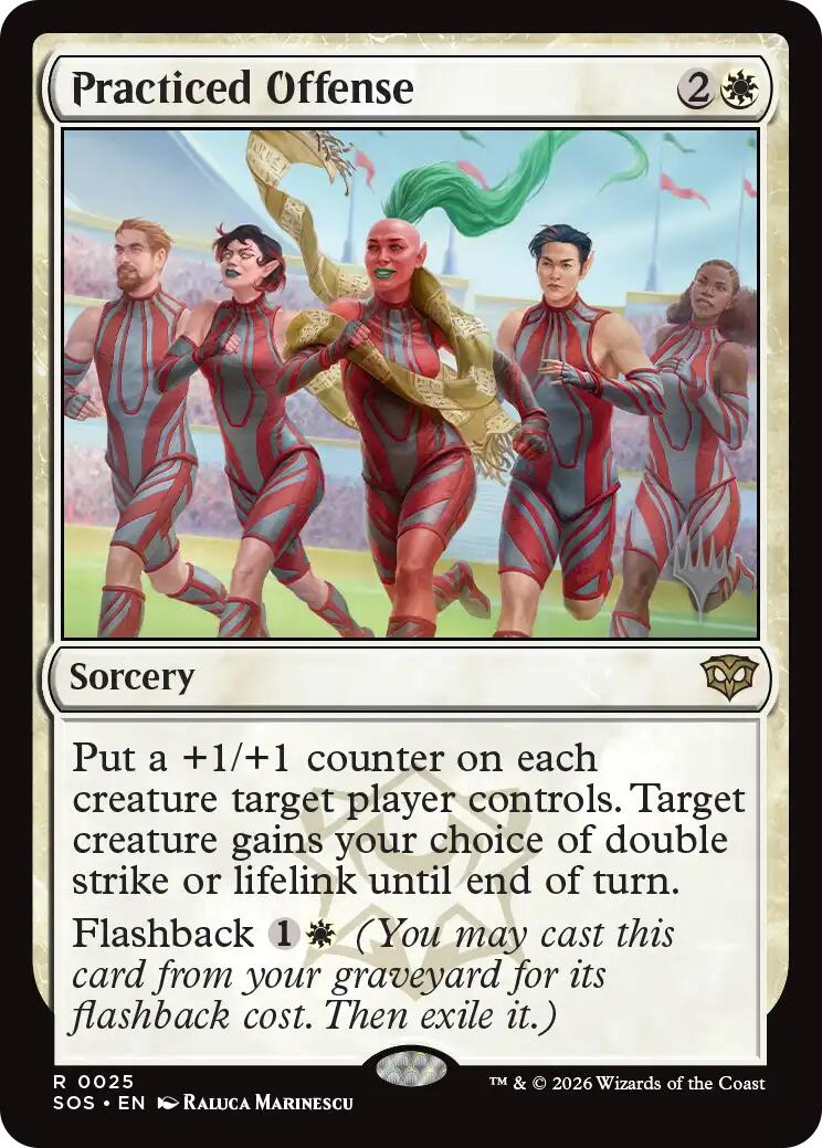 Practiced Offense [Secrets of Strixhaven Promos] | Gamers Paradise