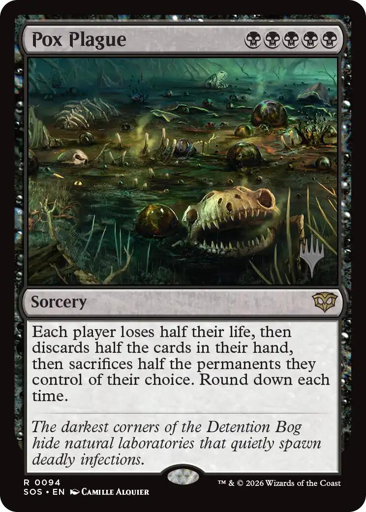 Pox Plague [Secrets of Strixhaven Promos] | Gamers Paradise