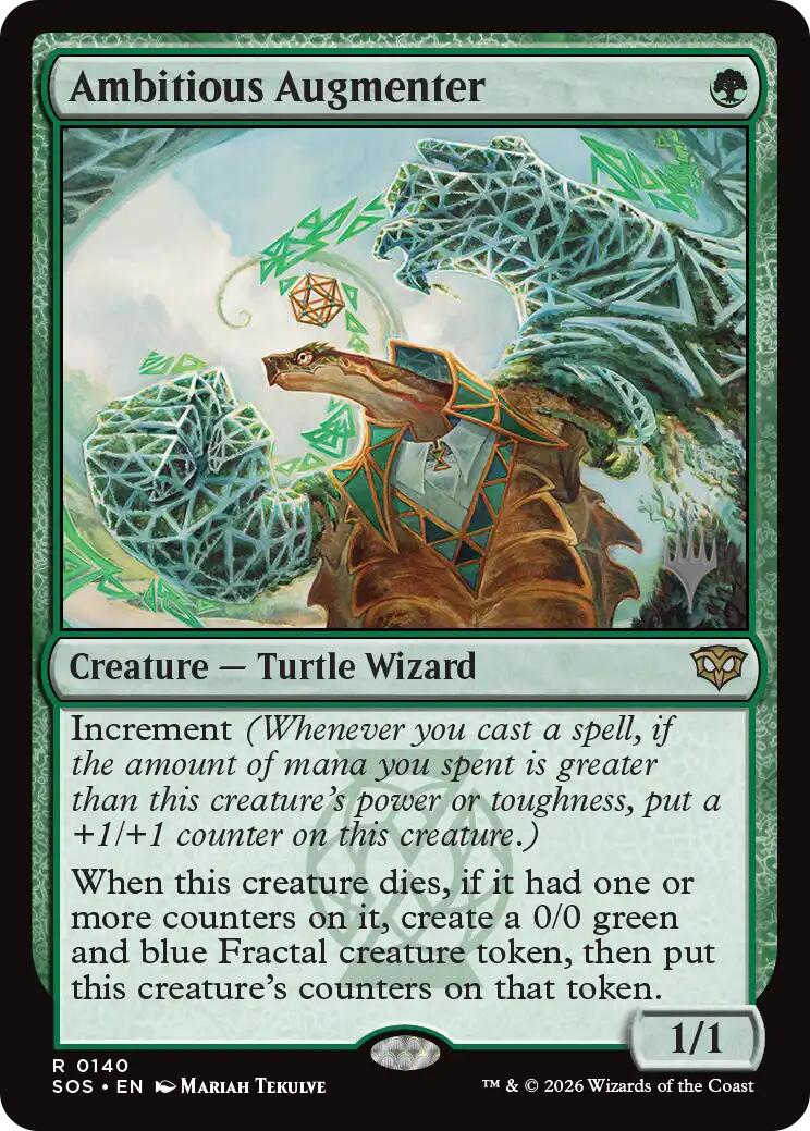 Ambitious Augmenter [Secrets of Strixhaven Promos] | Gamers Paradise