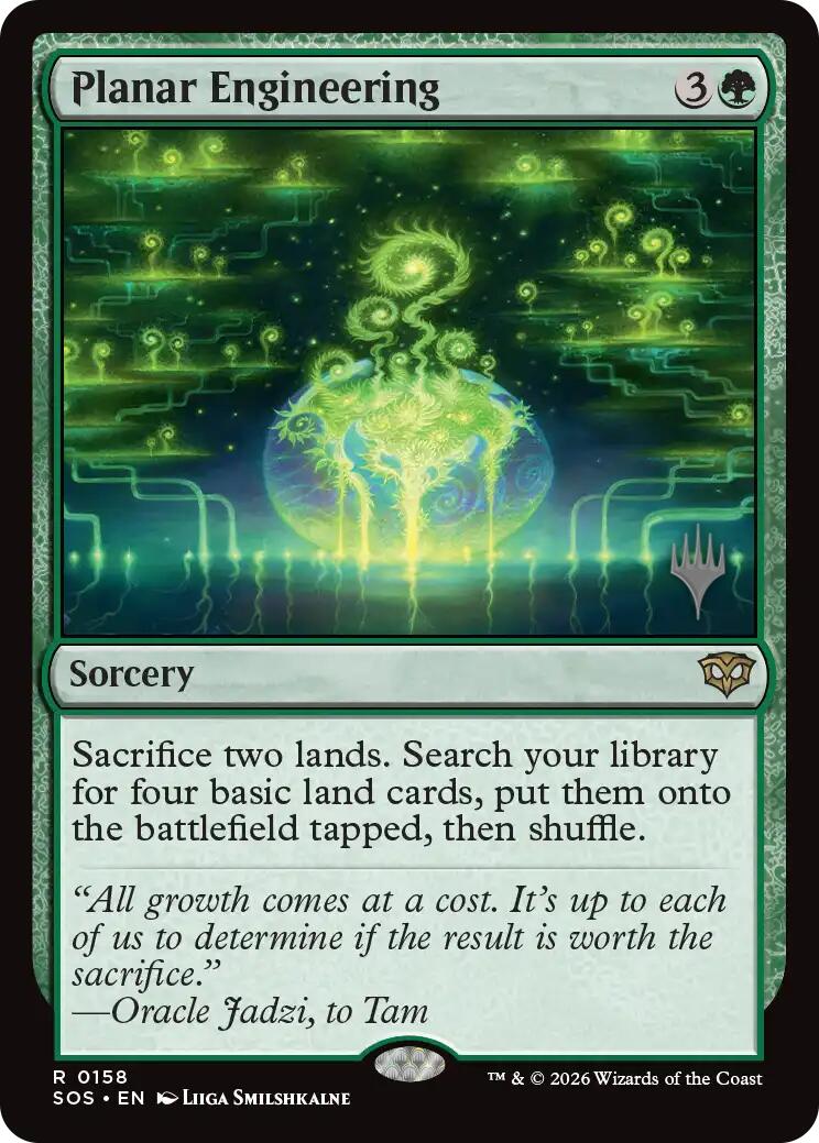 Planar Engineering [Secrets of Strixhaven Promos] | Gamers Paradise