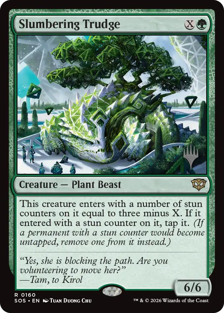 Slumbering Trudge [Secrets of Strixhaven Promos] | Gamers Paradise