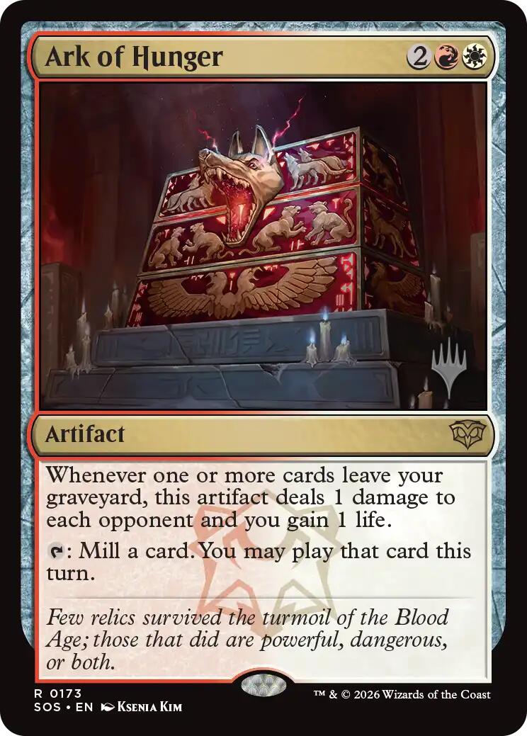 Ark of Hunger [Secrets of Strixhaven Promos] | Gamers Paradise
