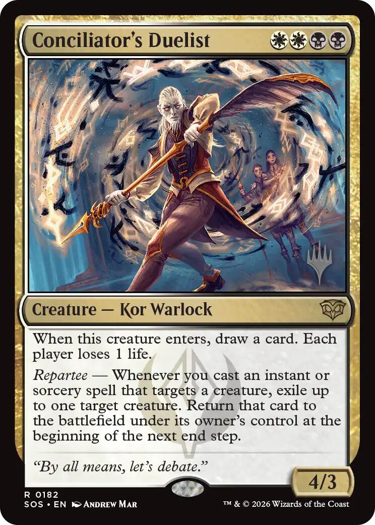 Conciliator's Duelist [Secrets of Strixhaven Promos] | Gamers Paradise