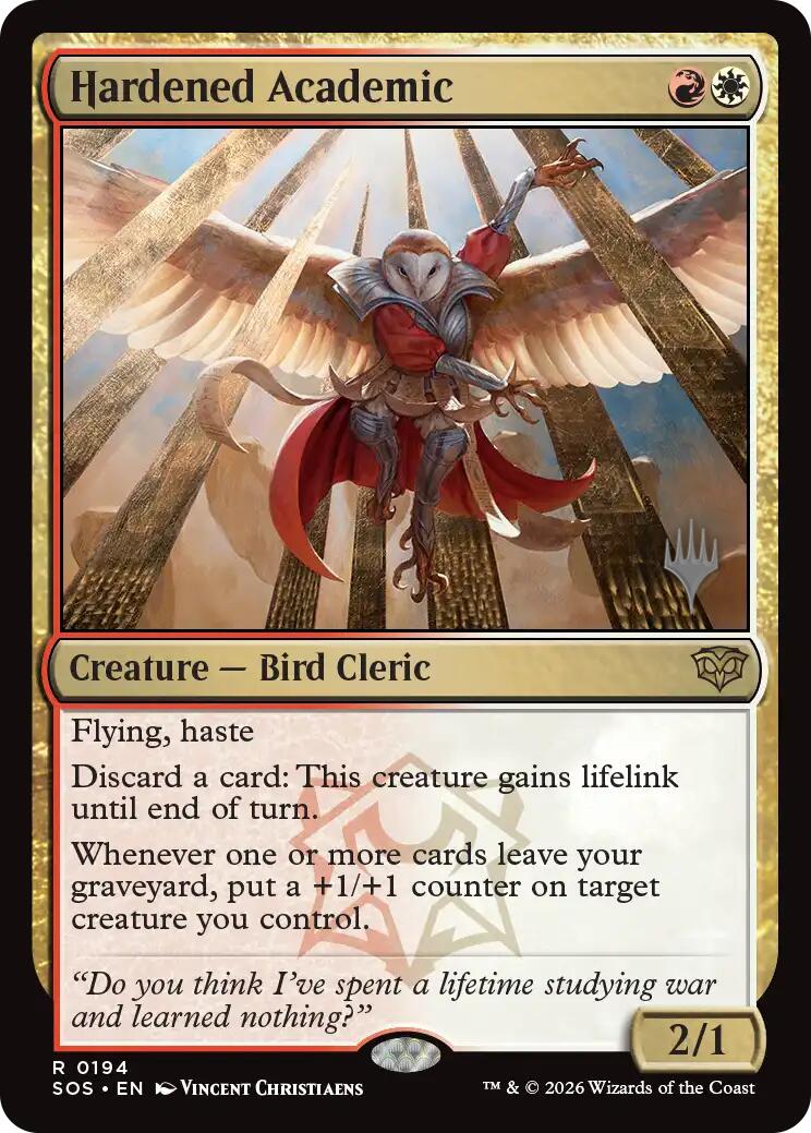 Hardened Academic [Secrets of Strixhaven Promos] | Gamers Paradise