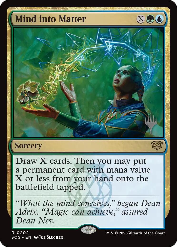 Mind into Matter [Secrets of Strixhaven Promos] | Gamers Paradise