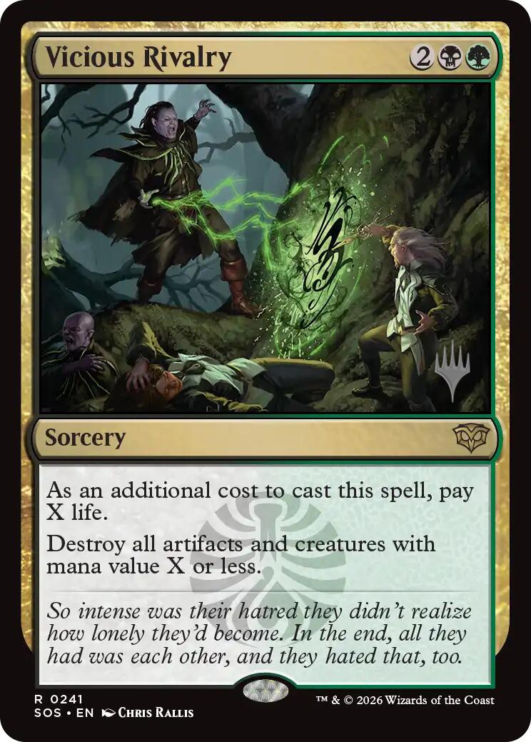 Vicious Rivalry [Secrets of Strixhaven Promos] | Gamers Paradise