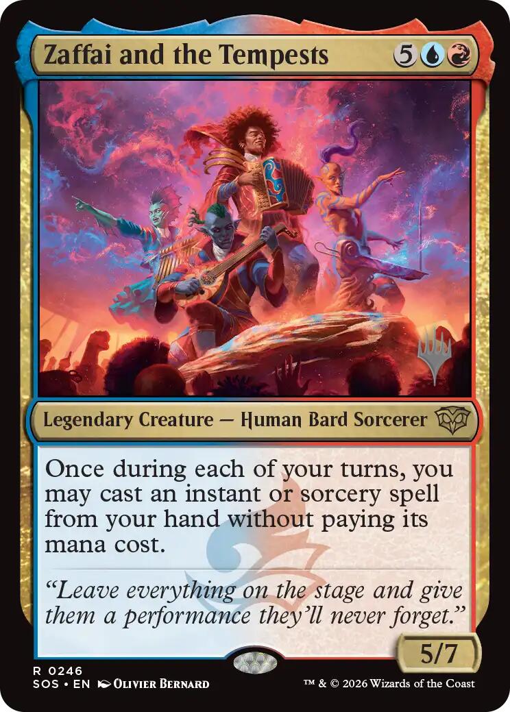 Zaffai and the Tempests [Secrets of Strixhaven Promos] | Gamers Paradise