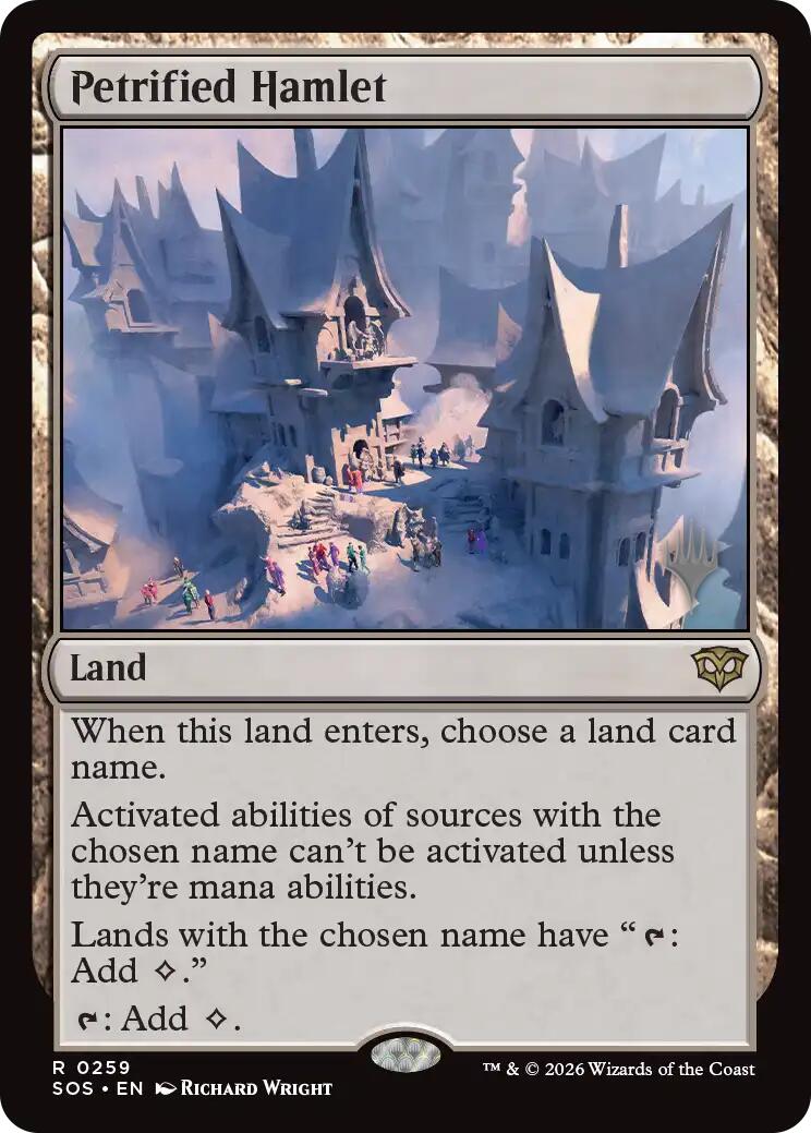 Petrified Hamlet [Secrets of Strixhaven Promos] | Gamers Paradise