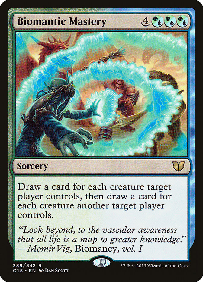 Biomantic Mastery [Commander 2015] | Gamers Paradise