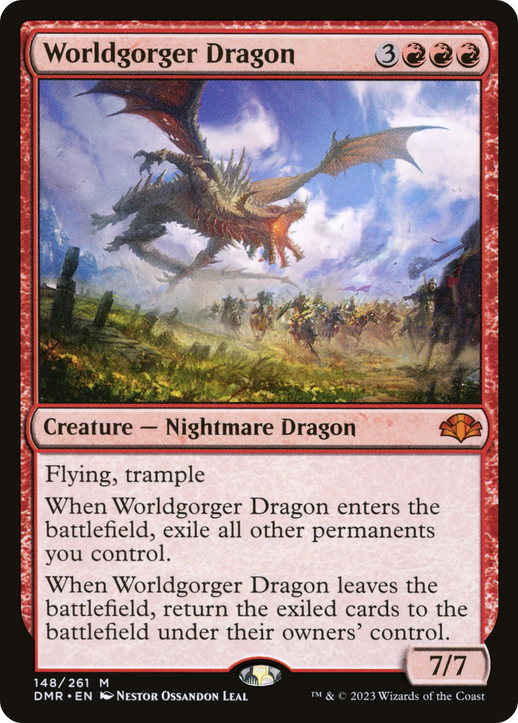 Worldgorger Dragon [Dominaria Remastered] | Gamers Paradise
