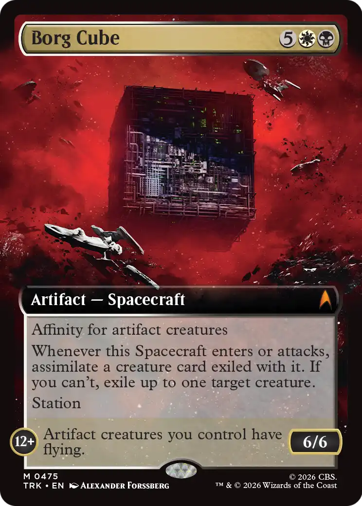 Borg Cube (Extended Art) [Star Trek] | Gamers Paradise