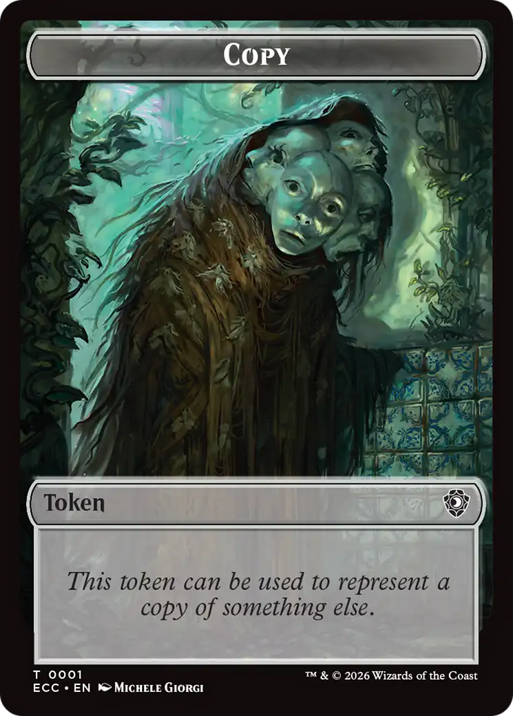 Treasure // Copy Double-Sided Token [Lorwyn Eclipsed Tokens] | Gamers Paradise