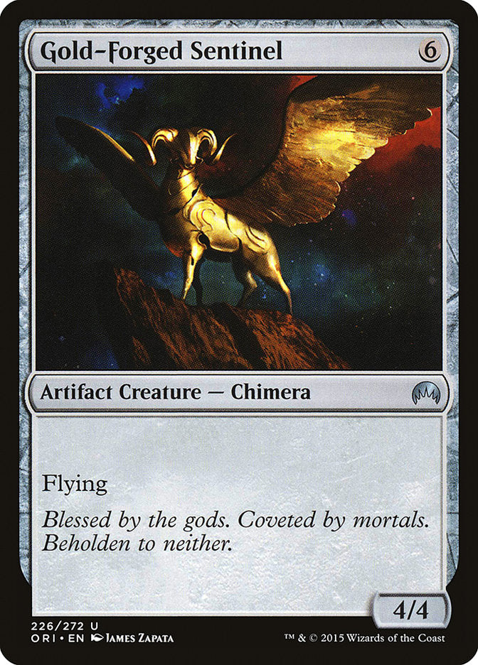 Gold-Forged Sentinel [Magic Origins] | Gamers Paradise