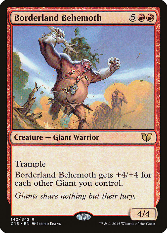 Borderland Behemoth [Commander 2015] | Gamers Paradise