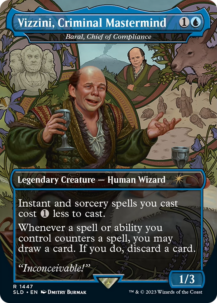 Vizzini, Criminal Mastermind - Baral, Chief of Compliance [Secret Lair Drop Series] | Gamers Paradise