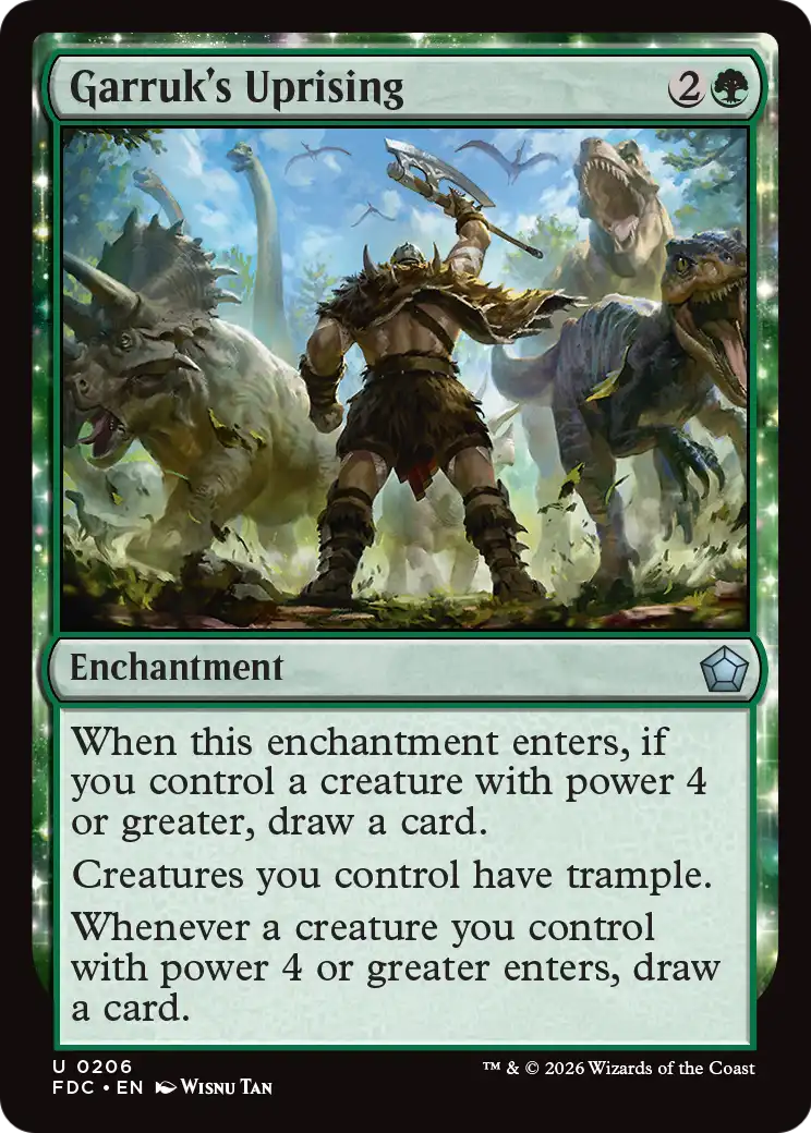 Garruk's Uprising [Foundations Commander] | Gamers Paradise