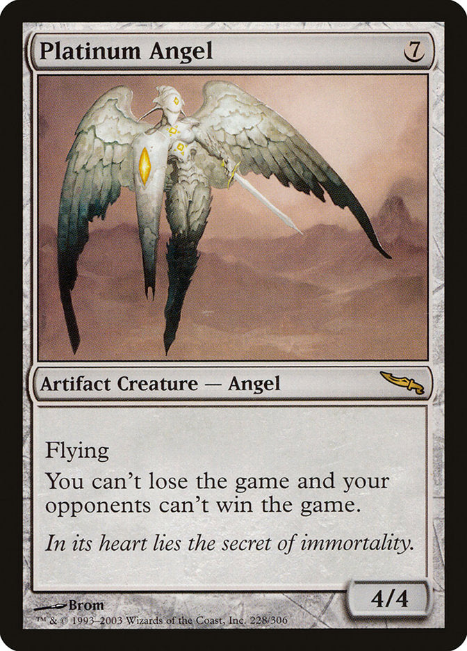 Platinum Angel [Mirrodin] | Gamers Paradise