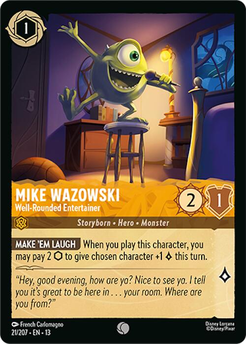 Mike Wazowski - Well-Rounded Entertainer (21/207) [Attack of the Vine!] | Gamers Paradise