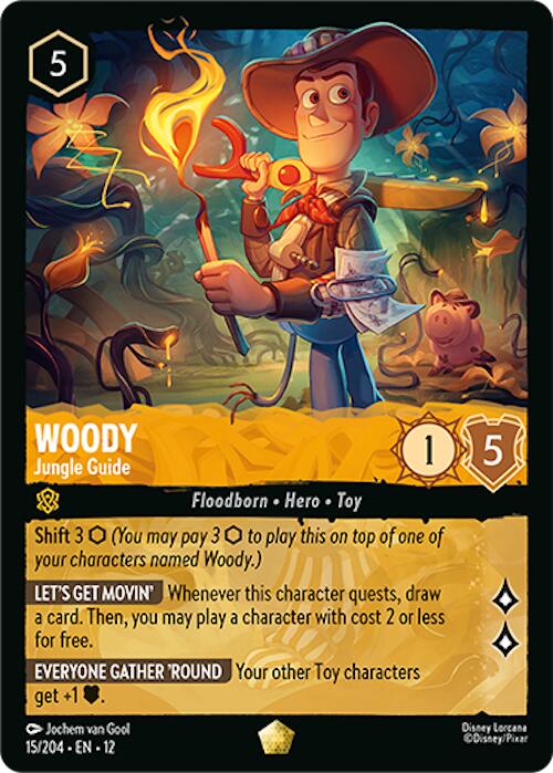 Woody - Jungle Guide (15/204) [Wilds Unknown] | Gamers Paradise