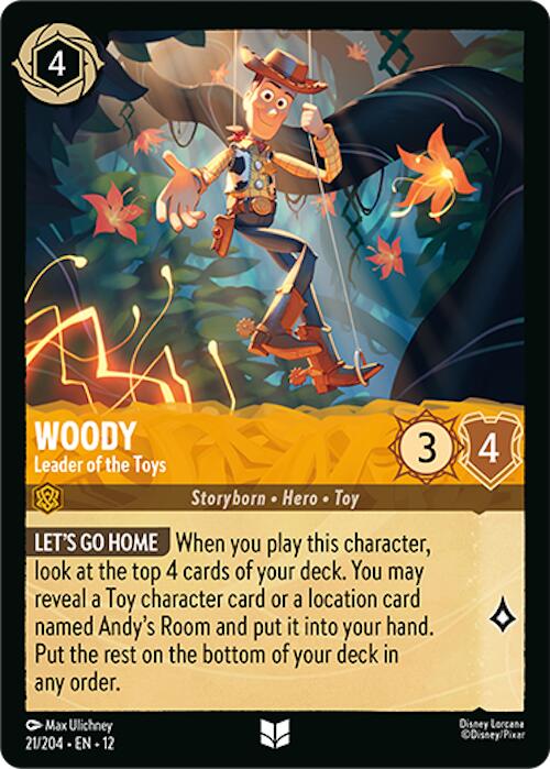 Woody - Leader of the Toys (21/204) [Wilds Unknown] | Gamers Paradise