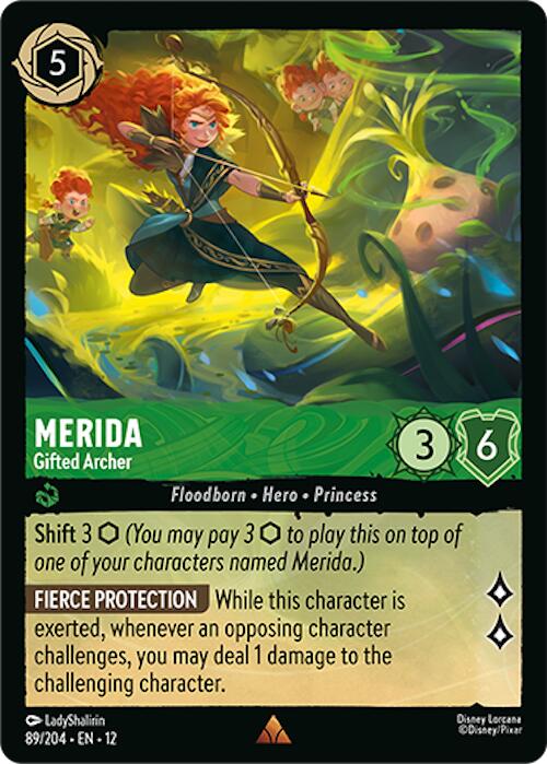 Merida - Gifted Archer (89/204) [Wilds Unknown] | Gamers Paradise