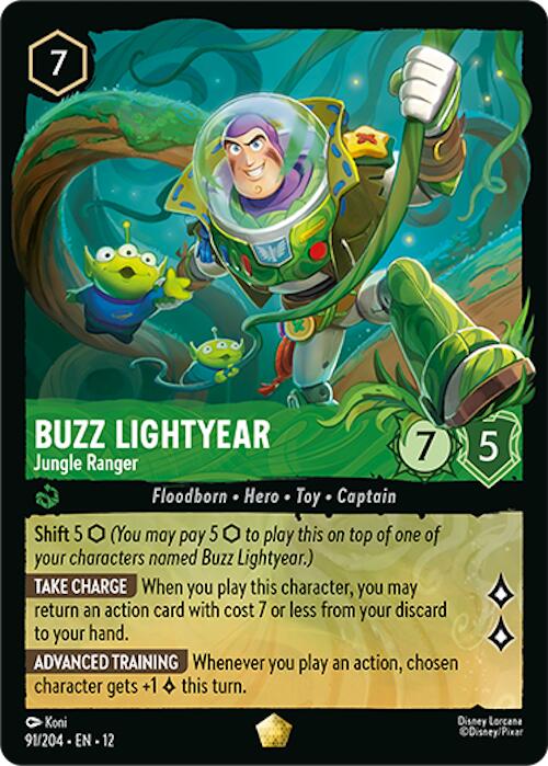 Buzz Lightyear - Jungle Ranger (91/204) [Wilds Unknown] | Gamers Paradise