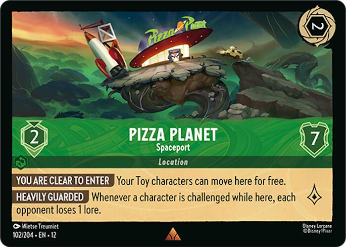 Pizza Planet - Spaceport (102/204) [Wilds Unknown] | Gamers Paradise