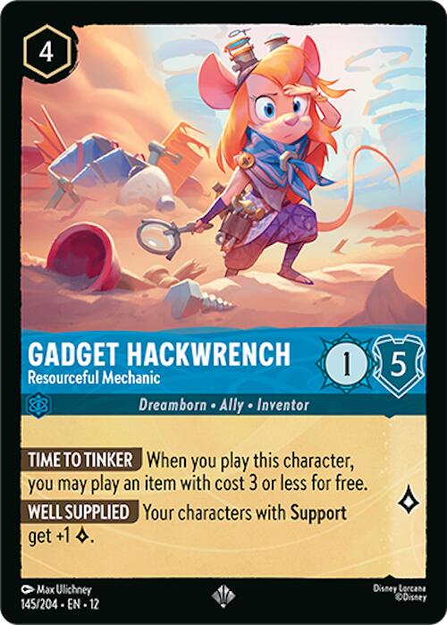 Gadget Hackwrench - Resourceful Mechanic (145/204) [Wilds Unknown] | Gamers Paradise