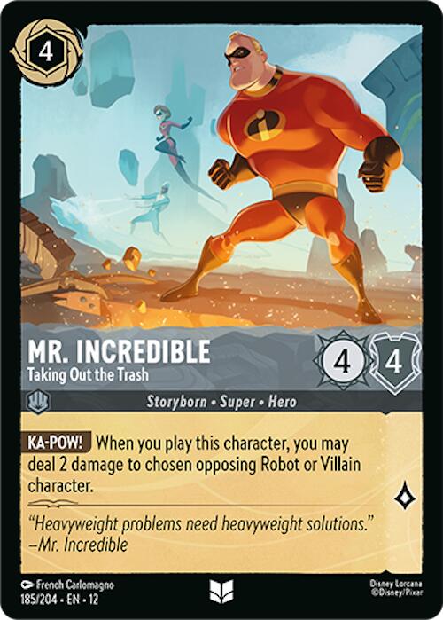 Mr. Incredible - Taking Out the Trash (185/204) [Wilds Unknown] | Gamers Paradise