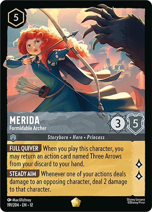 Merida - Formidable Archer (191/204) [Wilds Unknown] | Gamers Paradise