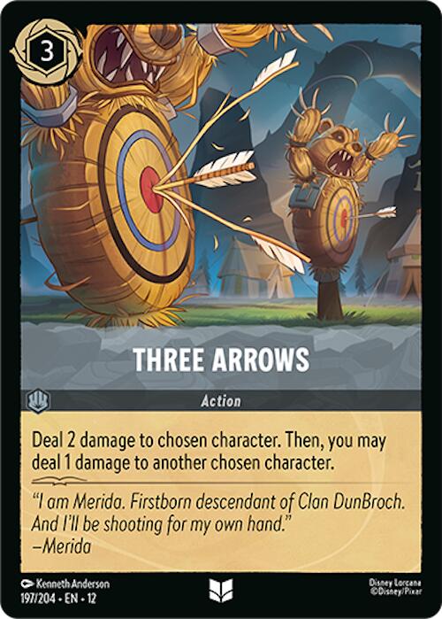 Three Arrows (197/204) [Wilds Unknown] | Gamers Paradise