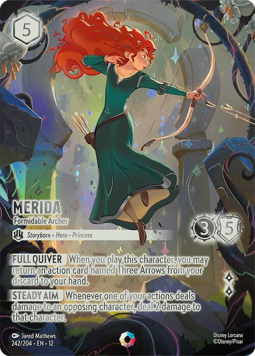 Merida - Formidable Archer (Iconic) (242/204) [Wilds Unknown] | Gamers Paradise