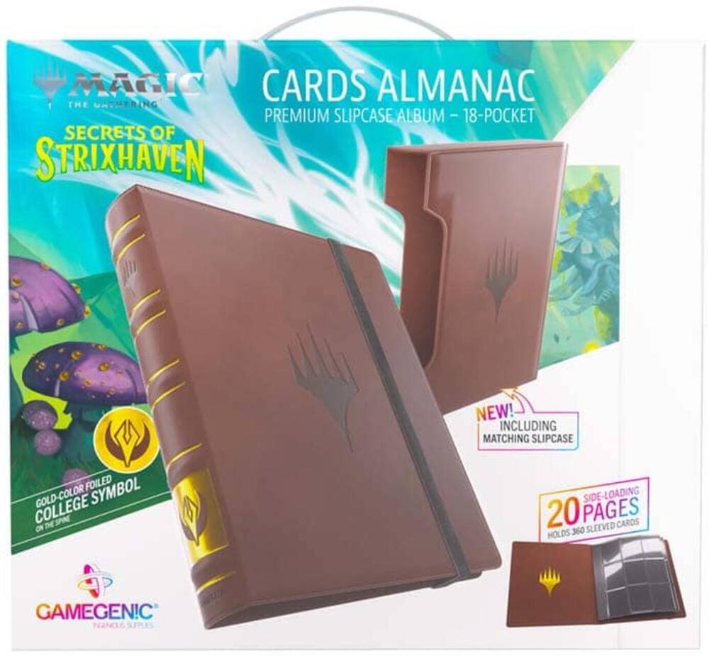 Magic: The Gathering | Secrets of Strixhaven Cards Almanac Slipcase Album 18-Pocket - Silverquill | Gamers Paradise