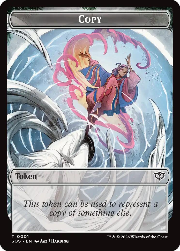 Elemental (0019) // Copy Double-Sided Token [Secrets of Strixhaven Commander Tokens] | Gamers Paradise