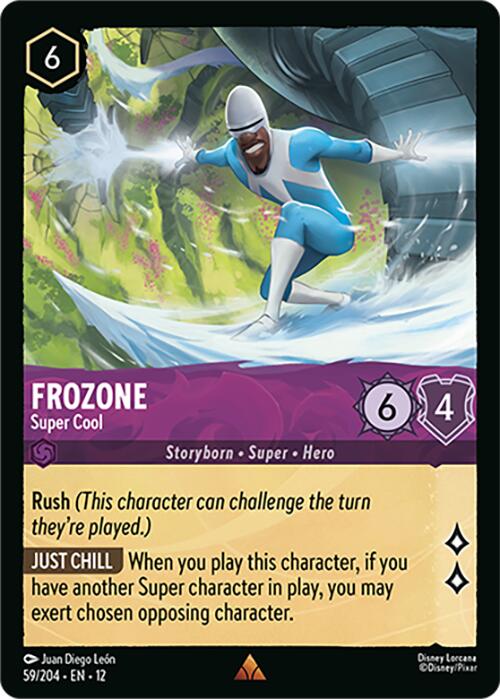 Frozone - Super Cool (59/204) [Wilds Unknown] | Gamers Paradise