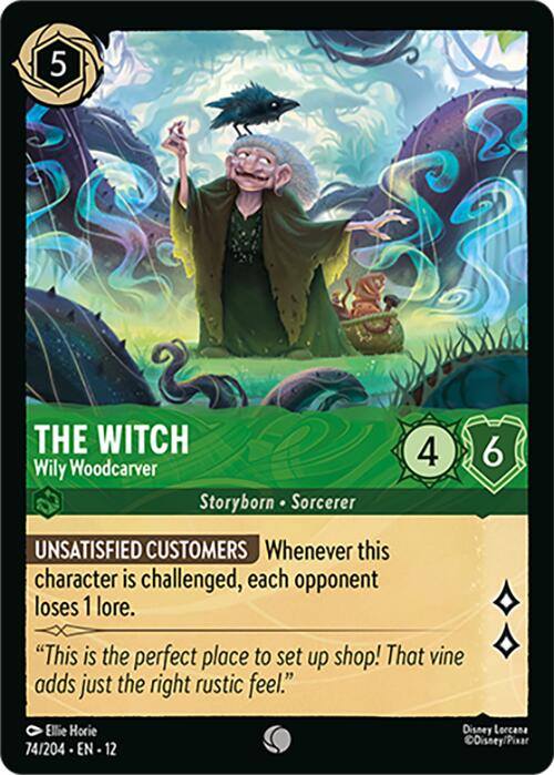 The Witch - Wily Woodcarver (74/204) [Wilds Unknown] | Gamers Paradise